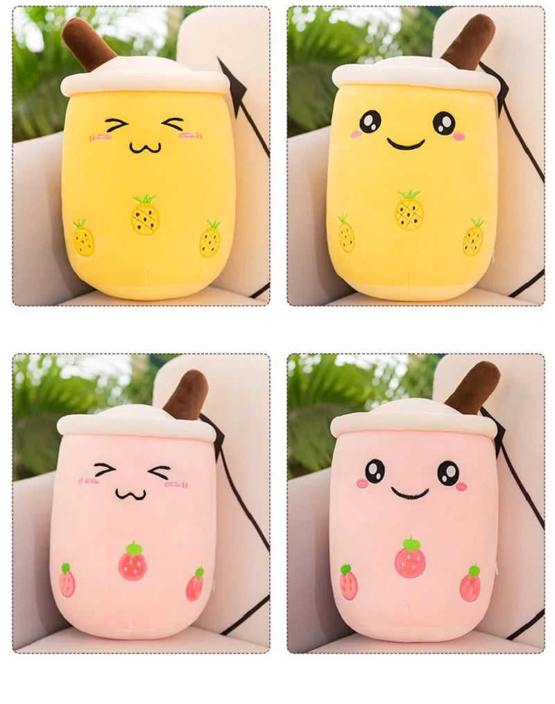 Coussin peluche bubble tea kawaii 24-70cm