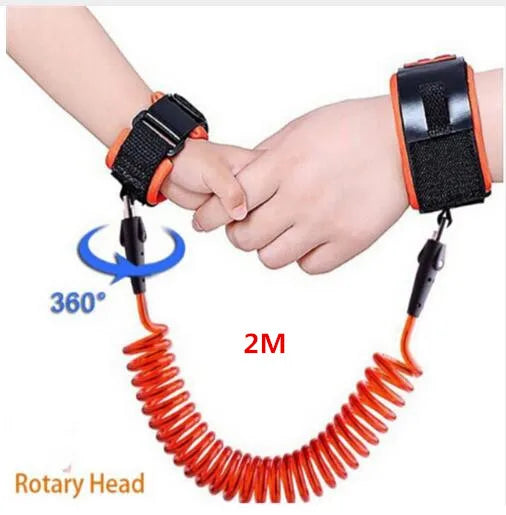 Laisse anti-perte enfant bracelet poignet - harnais sécurité toddler corde traction anti-fugue