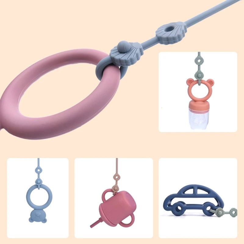 Attache tétine sécurisée Mybooni — Sangles poussette et chaise haute