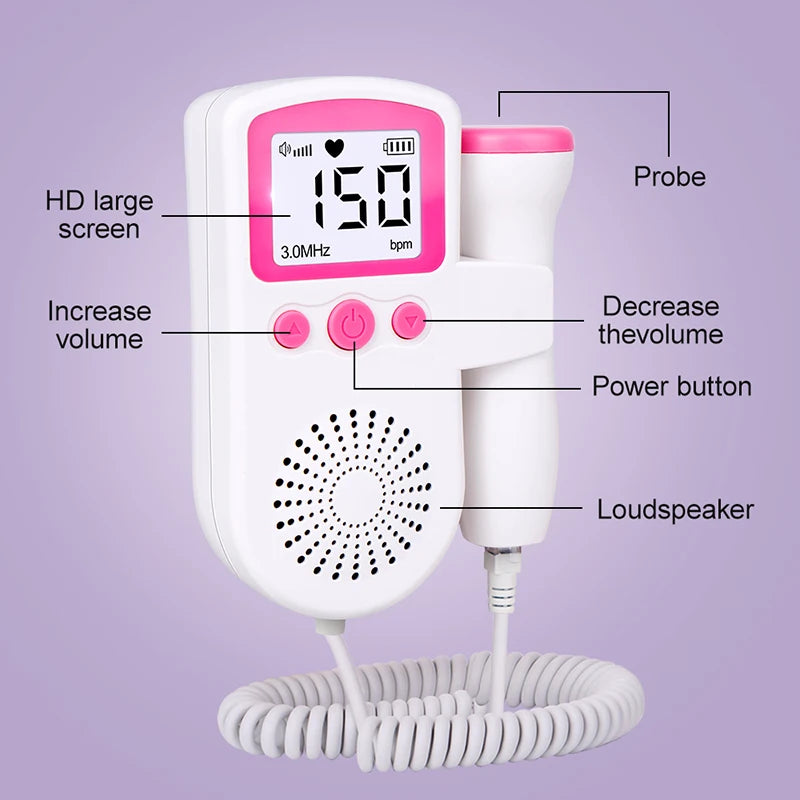 Détail matière — 3.0MHz Fetal Doppler Infant Antenatal Heart Rat