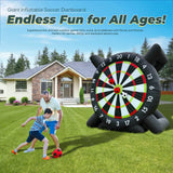 3m/10ft Tall Giant Inflatable Soccer Ball Darts avec accessoires inclus | Bouni