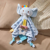 Doudou réconfort lapin-éléphant Bouni — Couverture sécurité compagnon sommeil