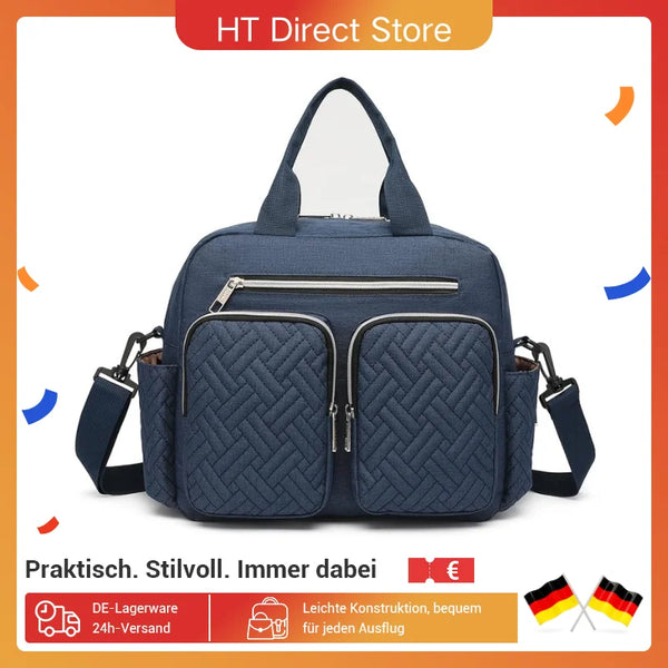 Sac à langer KONO élégant avec poches isothermes biberons