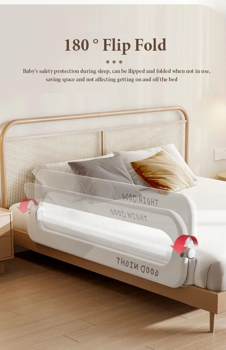 Barrière lit bébé IMBABY anti-chute sécurité - rambarde portable ajustable rail protection chambre