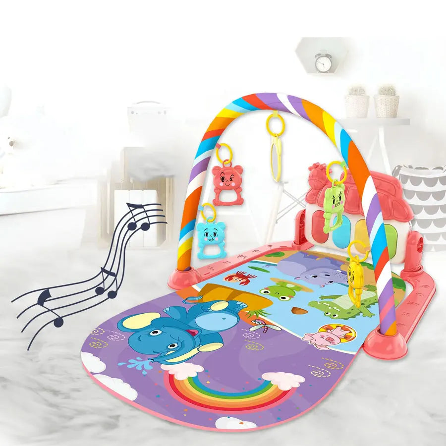 Tapis de jeu bébé avec clavier piano - gym rampant activité musicale éveil nourrisson
