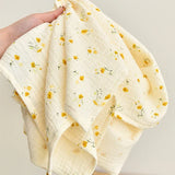 Couverture mousseline coton été pour nouveau-né