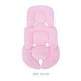 Coussin poussette bébé 4 saisons universel - insert siège auto matelas respirant mesh double face