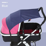 Pare-soleil poussette universel protection UV - voile carrosserie landau siège auto visière soleil