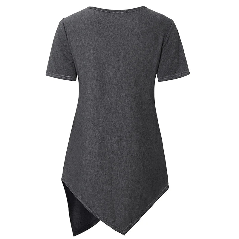 Haut allaitement maternité doux casual manches courtes - t-shirt infirmière femme enceinte été