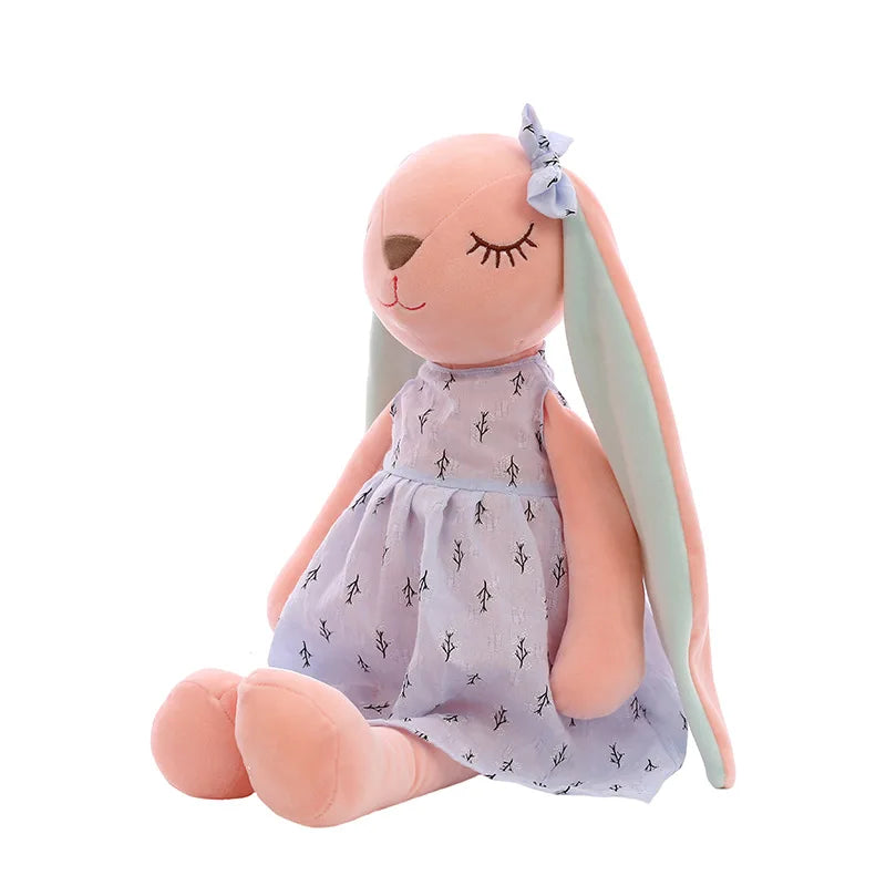 Doudou réconfort lapin-éléphant Mybooni — Couverture sécurité compagnon sommeil