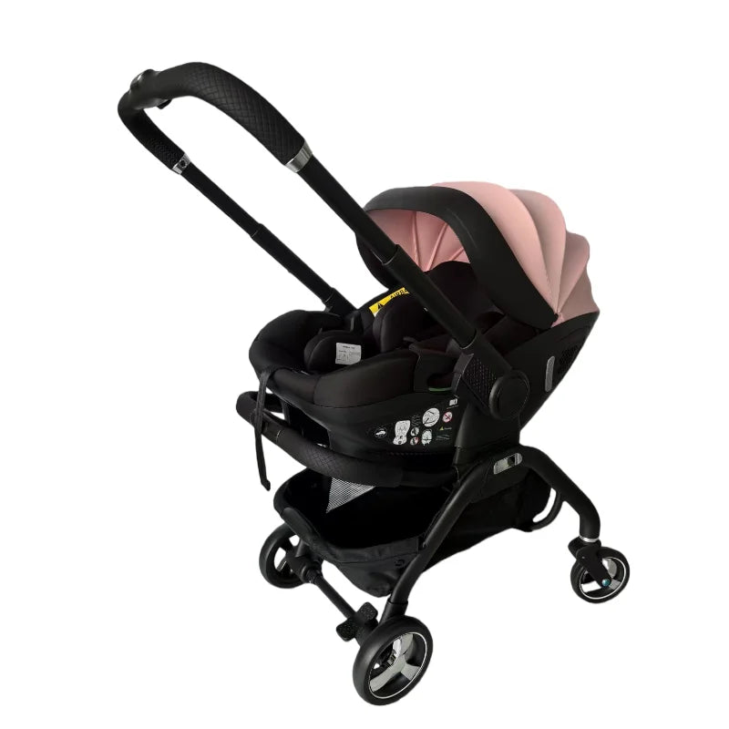 Poussette 4-en-1 Bouni coloris Rose — vue complète