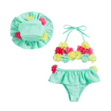 Citgeett Summer Infant Girls Swimsuits Flower H — vue complémentaire 10