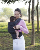 Porte-bébé kangourou ergonomique Mybooni — Avant et arrière nouveau-né