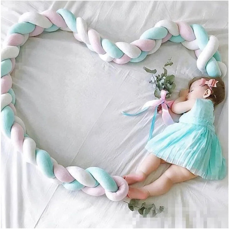 Barrière de lit tressée DIY Mybooni — Décoration antichute anti-collision chambre enfant
