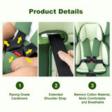 Siège auto enfant ISOFIX réglable 0-12 ans - testé ADAC