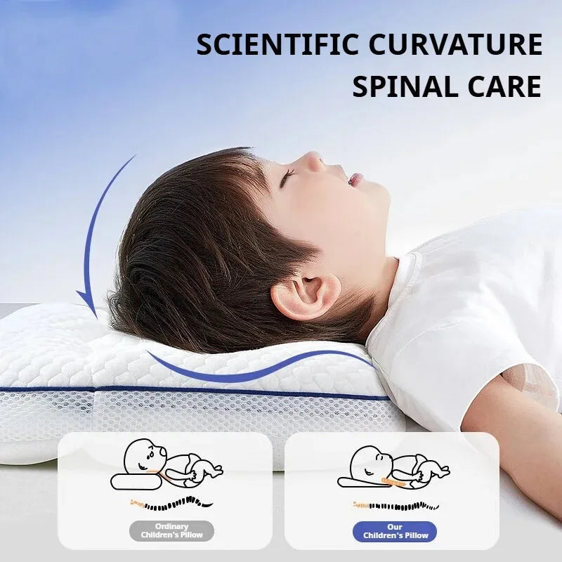 Oreiller orthopédique bébé Bouni — Anti-tête plate, ergonomique, pour nouveau-né