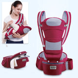 Porte-bébé ergonomique nouveau-né sac à dos - siège hanches face avant kangourou écharpe voyage