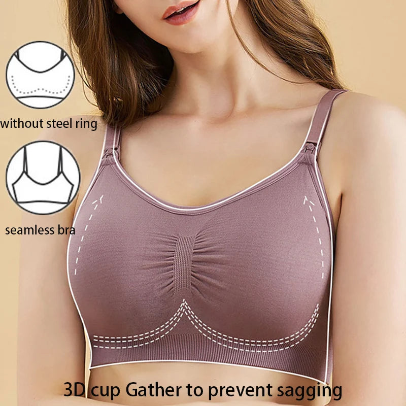 Soutien-gorge tire-lait mains libres Mybooni — Allaitement maternité toute la journée