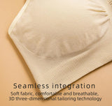 Lot 3 soutiens-gorge d'allaitement coton respirant grande taille push-up