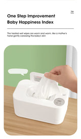 Chauffe-lingettes bébé USB intelligent - appareil chauffant lingettes et serviettes coton