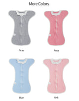 Gigoteuse nouveau-né anti-sursaut mains levées coton - turbulette emmaillotage couverture bébé