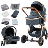 Système voyage 3-en-1 Mybooni — Siège auto harnais sécurité nouveau-né
