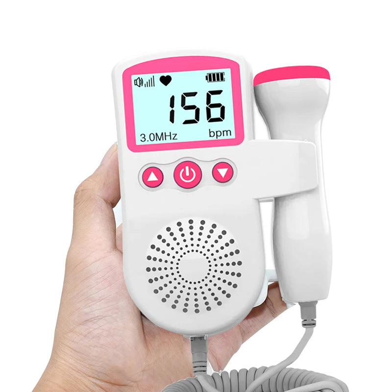 Doppler fœtal 3.0MHz Mybooni — Moniteur cardiaque anténatal usage domicile