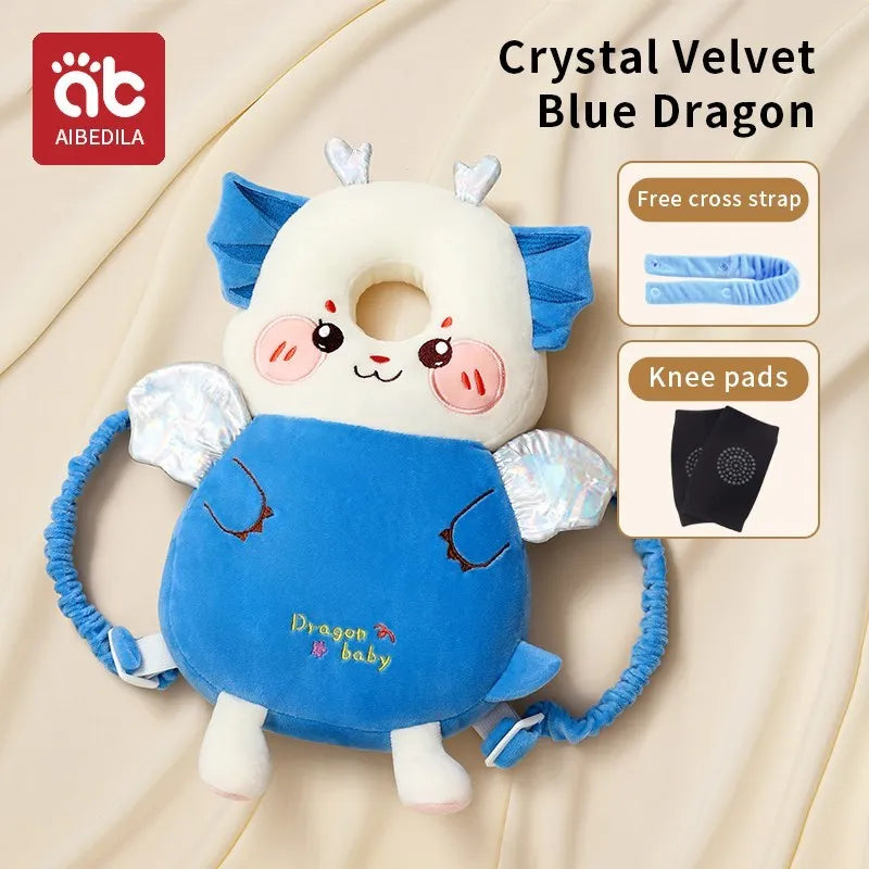 Casque protège-tête bébé AIBEDILA Mybooni — Protection nuque et tête apprentissage marche