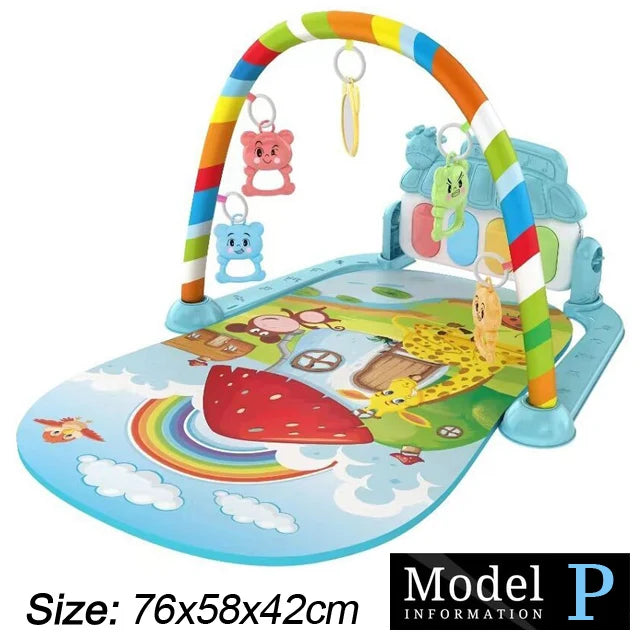 Tapis d'éveil arceau musical piano Mybooni — Jouet pédagogique 0-36 mois