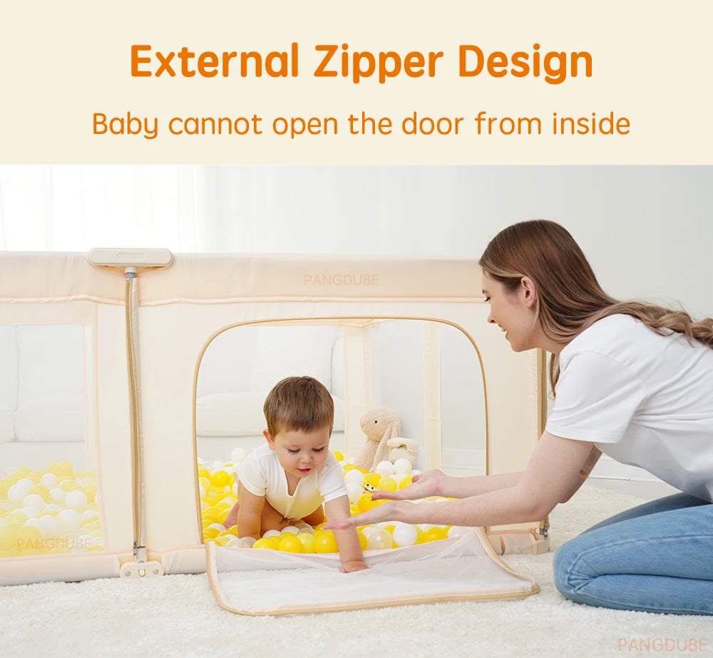 Parc bébé pliant PANGDUBE grande taille - aire de jeu portable sécurisée bébé enfant