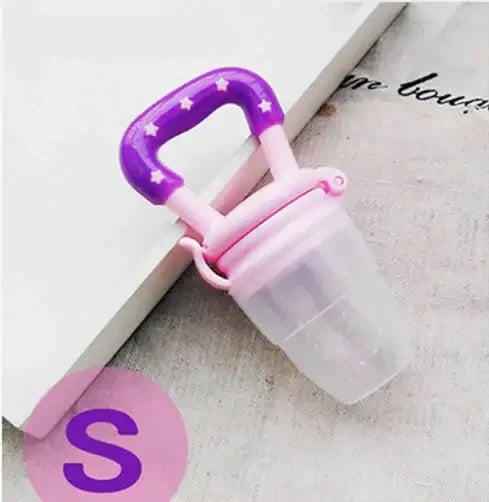 Grigri alimentaire silicone bébé - filet suceur fruits frais tétine sécurisée alimentation nourrisson