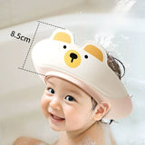 Bonnet de douche enfant imperméable protection oreilles cartoon