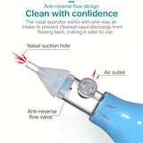 Mouche-bébé silicone Mybooni — Aspirateur nasal pompe succion nez nourrisson