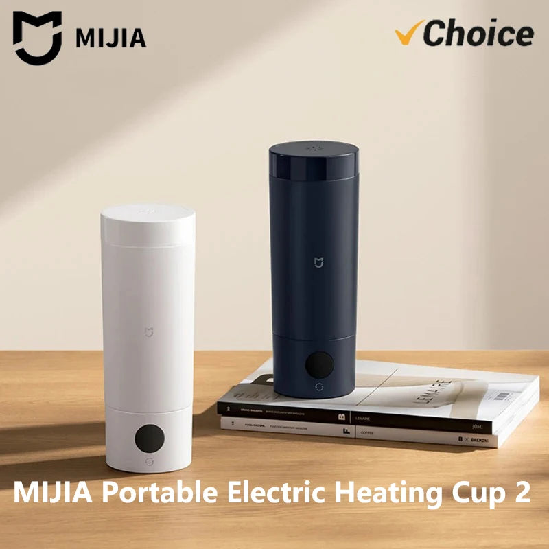 Original MIJIA Portable Electric Kettle 2 Therm Blanc en situation d'utilisation