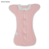 Gigoteuse nouveau-né anti-sursaut mains levées coton - turbulette emmaillotage couverture bébé