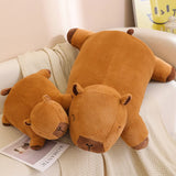 Détail matière — Giant Kawaii Capybara Plush Doll Floor Mat High