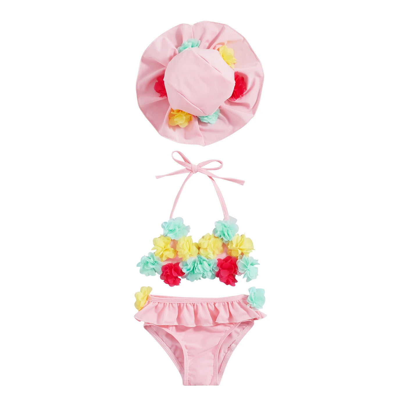 Citgeett Summer Infant Girls Swimsuits Flower H — vue complémentaire 13