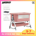 Lit bébé multifonction pliable hauteur ajustable - berceau balancelle lit dormeur portable