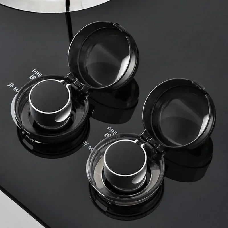 2/4/8Pcs Stove Knob Covers Child Safety Plastic — vue face | Bouni