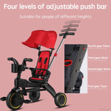 Poussette PANGDUBE pliable 6,8 kg légère tricycle bébé 1-6 ans