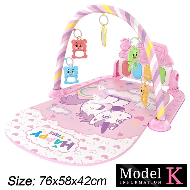 Tapis d'éveil arceau musical piano Mybooni — Jouet pédagogique 0-36 mois