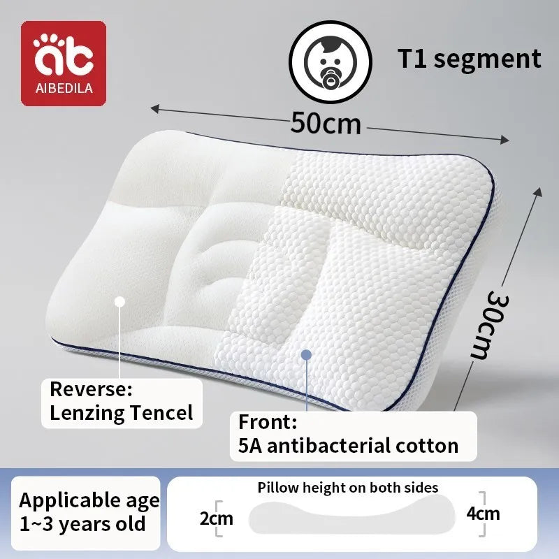 Oreiller orthopédique bébé Mybooni — Anti-tête plate, ergonomique, pour nouveau-né
