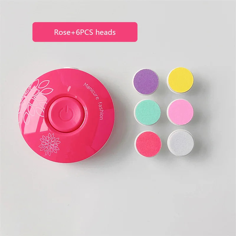 Lime à ongles électrique bébé Mybooni — Set manucure cartoon nourrisson et adulte