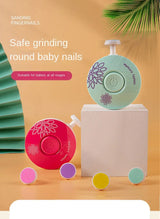 Coupe-ongles électrique bébé outil hygiène - ciseau manucure kit soin nourrisson nouveau-né