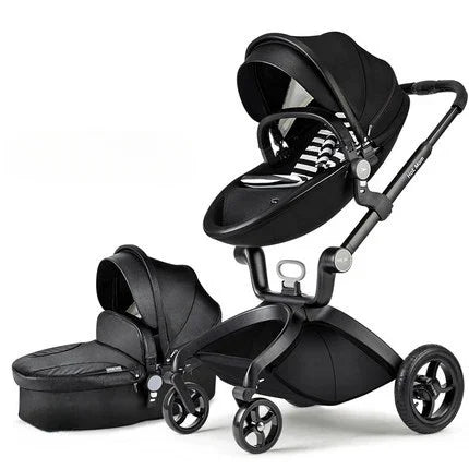 Poussette haute vue pliable Bouni — Légère réversible 2 sens 0-4 ans