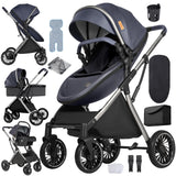 Système voyage 3-en-1 Mybooni — Siège auto harnais sécurité nouveau-né