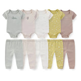 Coffret vêtements bébé 10 pièces Bouni — Body et pantalon toutes saisons
