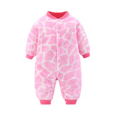 Body bébé flanelle doux printemps hiver - grenouillère fille garçon 0-18 mois