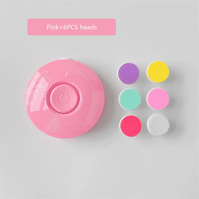 Lime à ongles électrique bébé Mybooni — Set manucure cartoon nourrisson et adulte