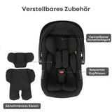 Siège auto bébé BabyVoyage I-Size jusqu'à 12kg - auvent solaire et ISOFIX